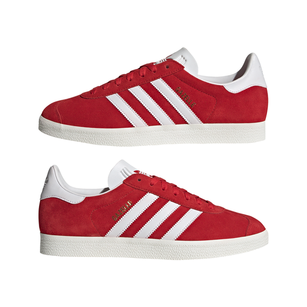 Adidas Gazelle Scarlet White