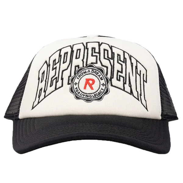 Represent Legacy Crest Cap Antique White