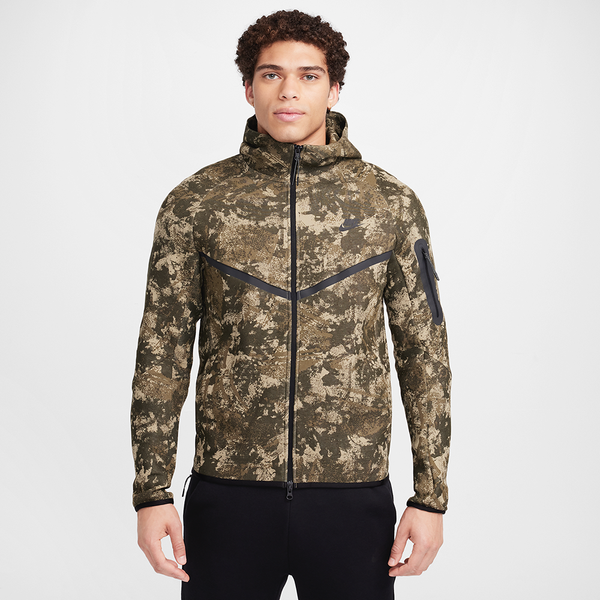 Nike Tech Fleece Full-Zip Windrunner Hoodie Camo