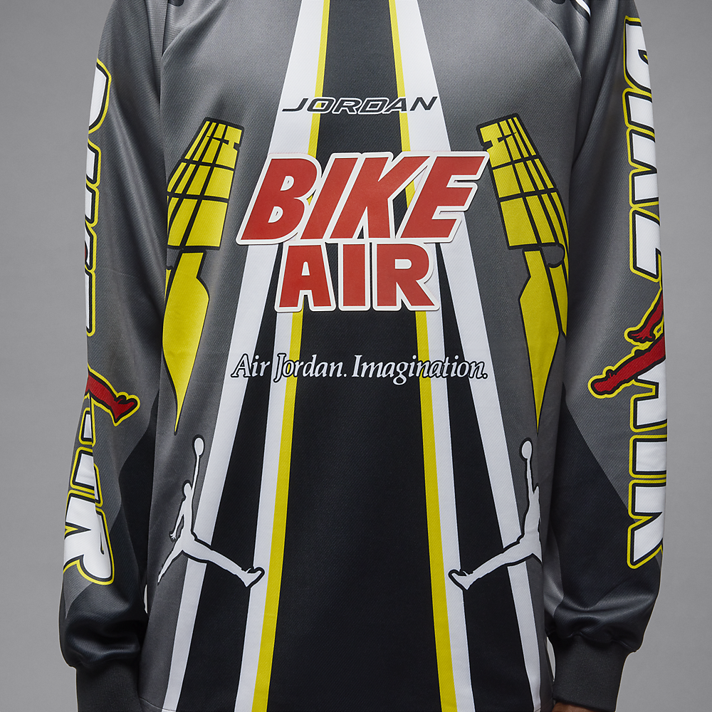 Nigel Sylvester x Air Jordan Bike Air Jersey Iron Grey