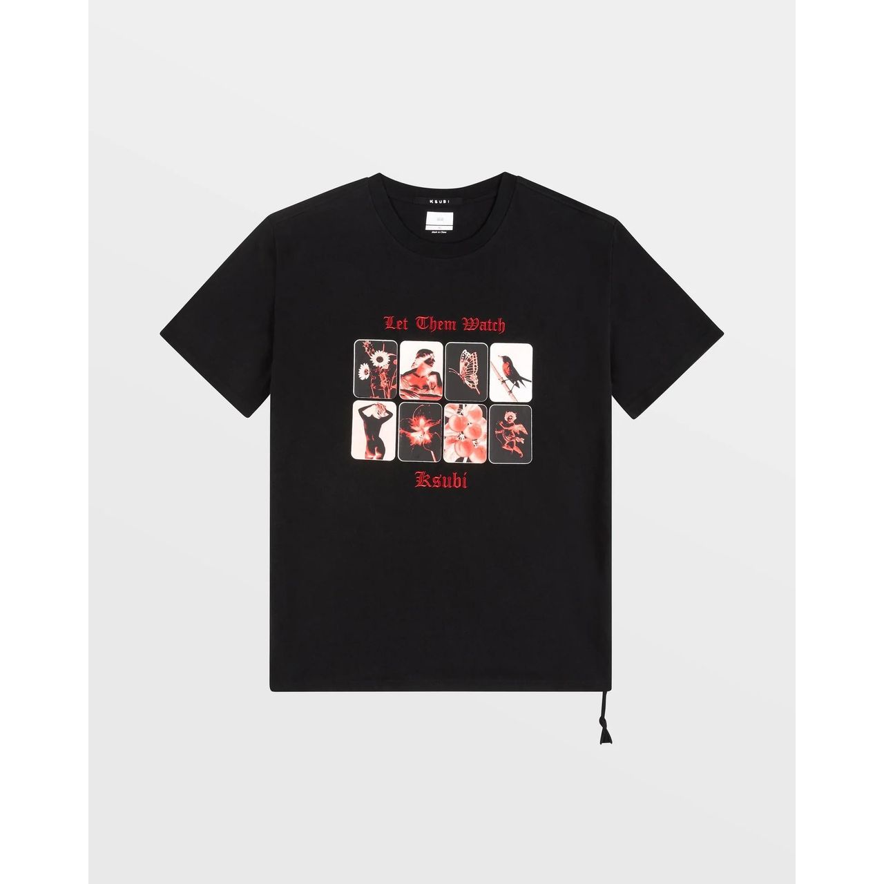 Ksubi Icons Biggie SS Tee Jet Black Black