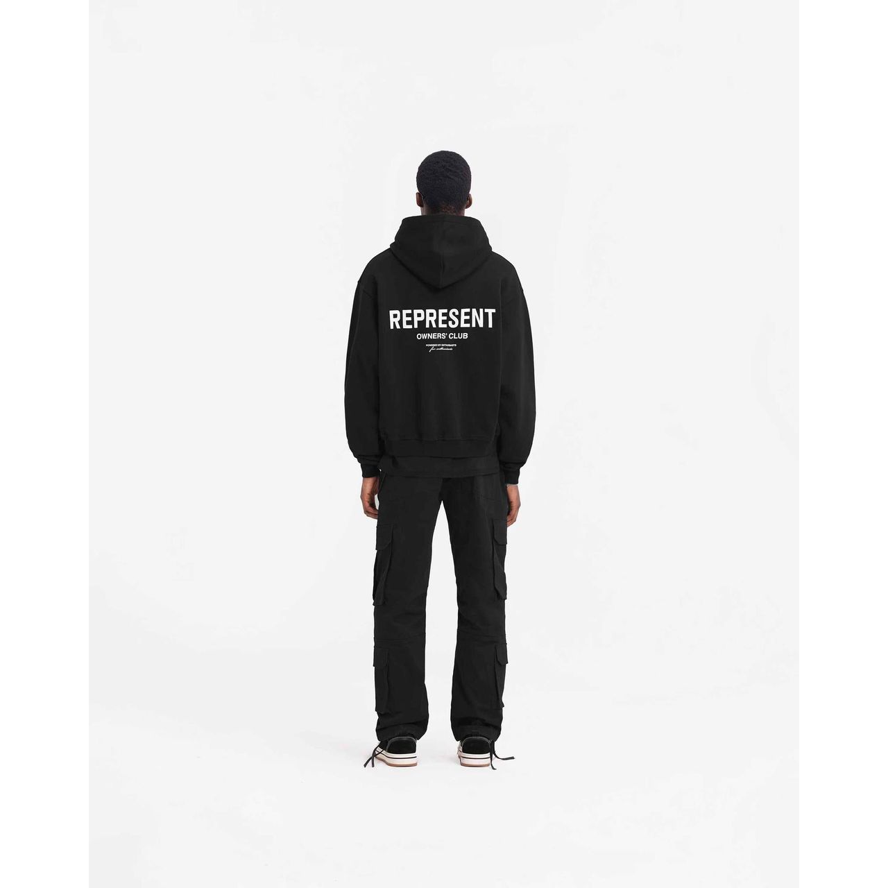 Represent Owners Club Zip Hoodie Black