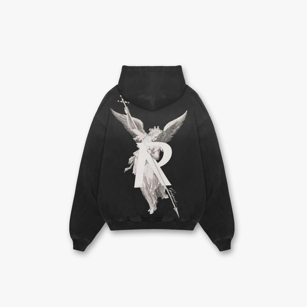 Represent Archangel Hoodie Stained Black