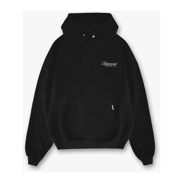 Represent Owners Club Script Hoodie Black