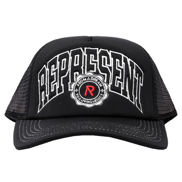 Represent Legacy Crest Cap Black