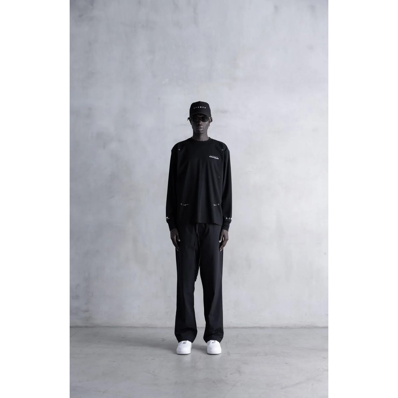 Stampd Sandlands LS Relaxed Tee Black