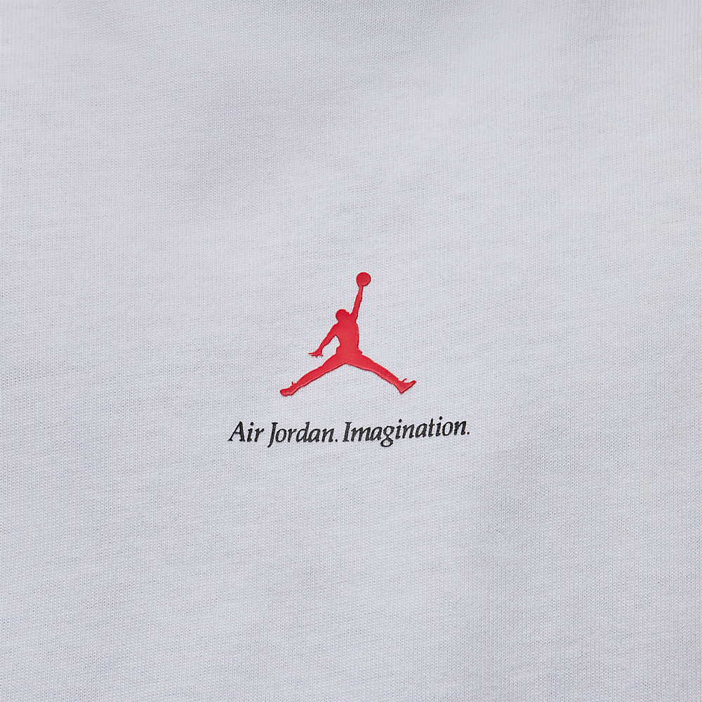 Nigel Sylvester x Air Jordan Brick By Brick Tee White