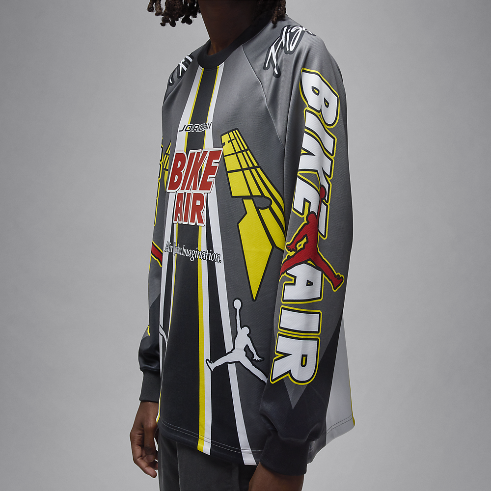 Nigel Sylvester x Air Jordan Bike Air Jersey Iron Grey