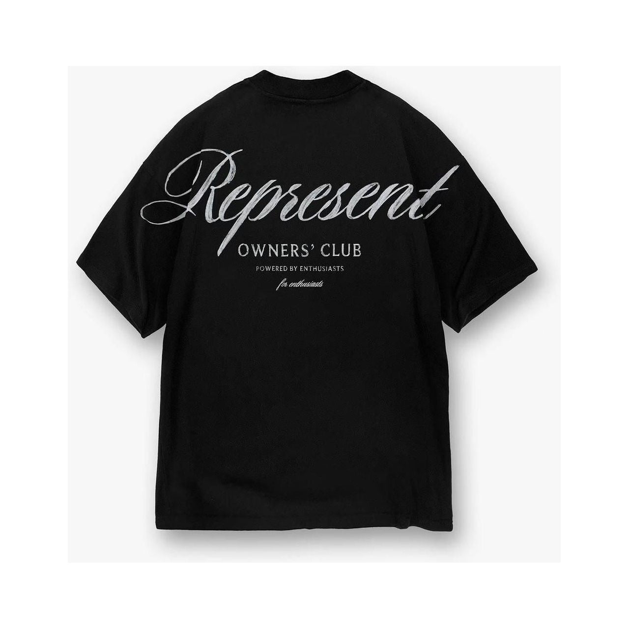 Represent Owners Club Script Tee Black