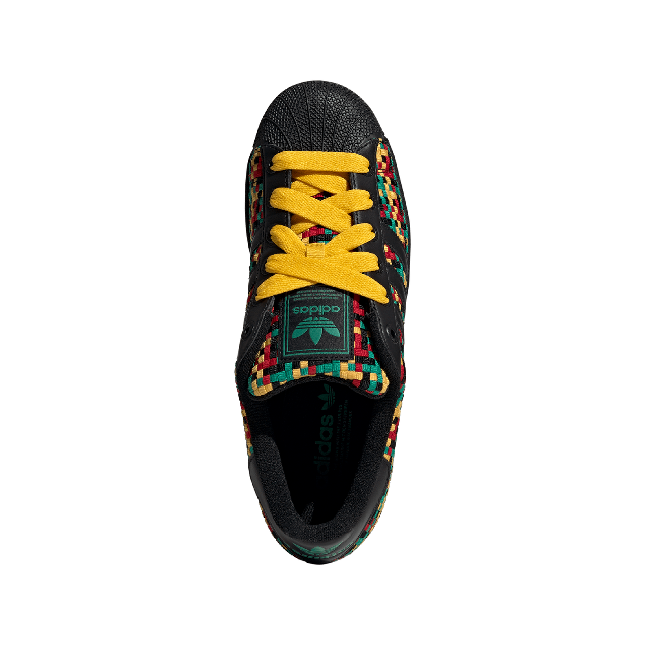 Adidas Rasas Adidas Superstar II Rasta Woven – AWOL