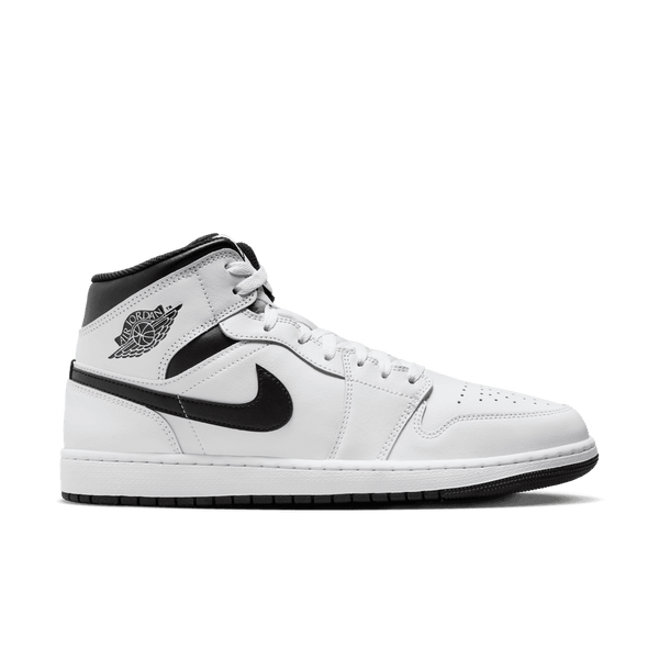 Air Jordan 1 Mid White Black