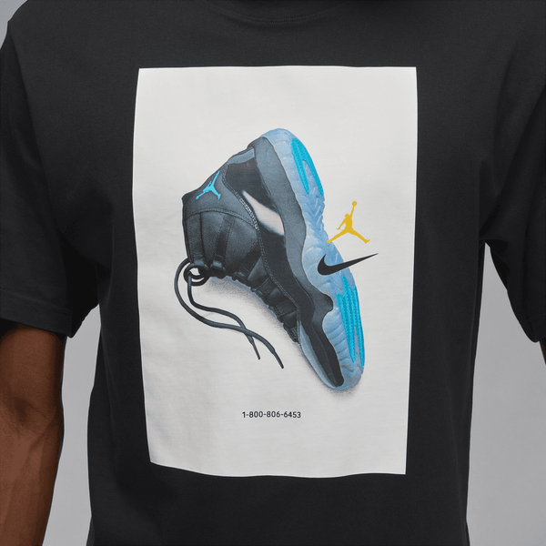 Jordan Brooklyn AJ11 Gamma Phone Ad Tee Black