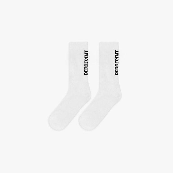 Represent Logo Socks White/Black