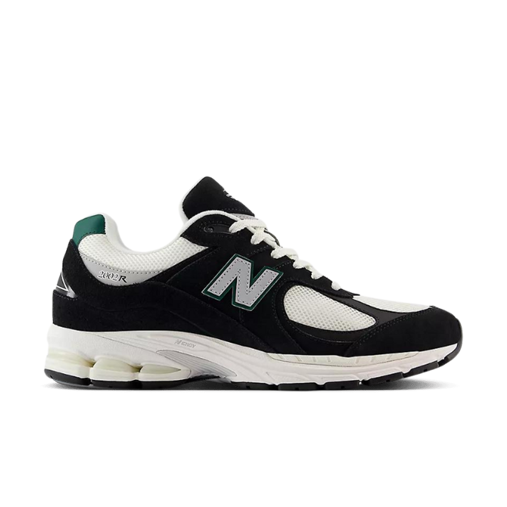 New Balance 2002R Black Marsh Green