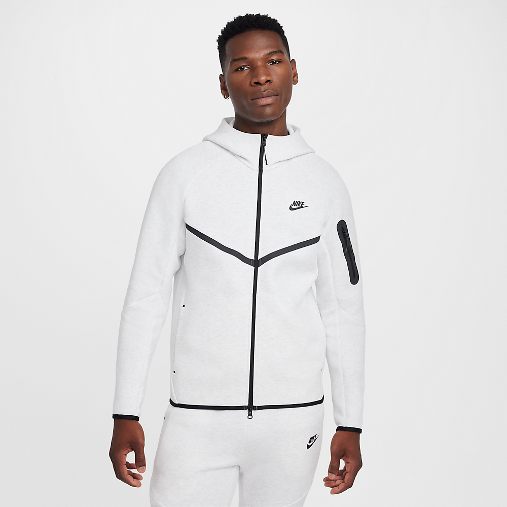 Nike Tech Full-Zip Windrunner Hoodie Birch Heather