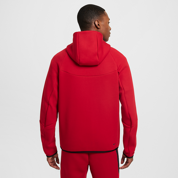 Nike Tech Full-Zip Windrunner Hoodie Gym Red